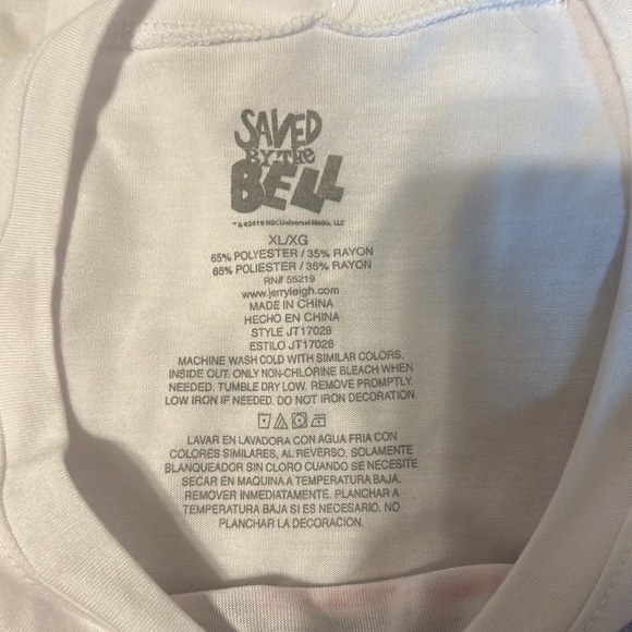 NWT SAVED BY THE BELL tee - Picture 6 of 6